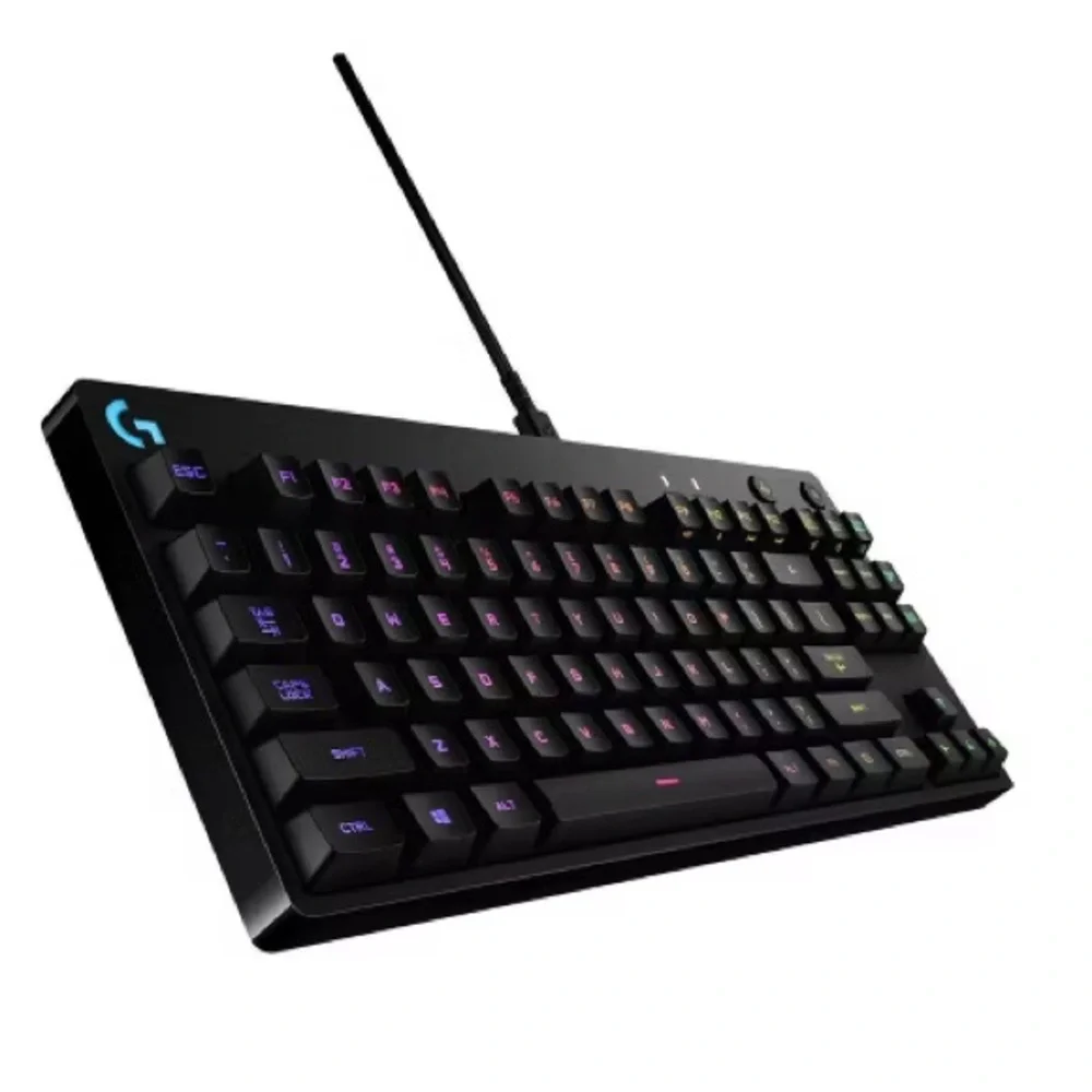 Logitech Black Mechanical Gaming Keyboard with RGB Backlighting